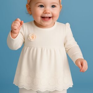 White baby dress